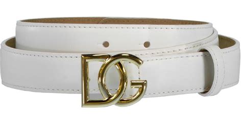 dolce gabbana bely|dolce and gabbana white belt.